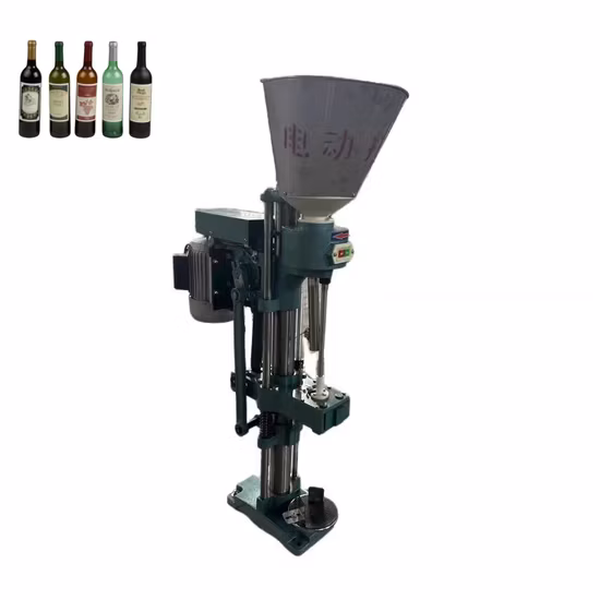 Semi Automatic Wine Bottle Corking Machine