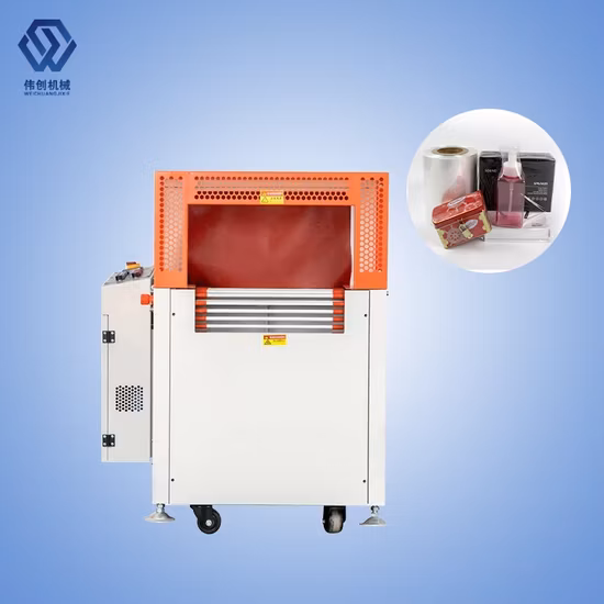 Automatic POF Shrink Film Carton Box Case Bottle Heat L Sealing Shrink Tunnel Wrapping Machine